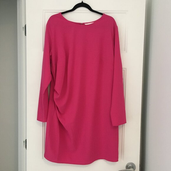 H&M Long Sleeve Draped Dress - Picture 1 of 3